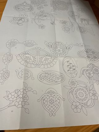 3 libros de encaje: Withof y Duquesa