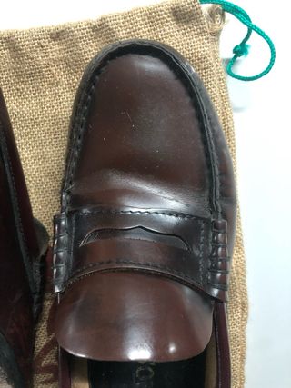 Mocasines Marrones de Cuero