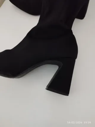 Botines negros Pull&Bear