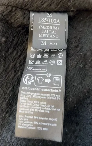 Chaqueta Cazadora ALLSAINTS Relaxed Fit Talla M