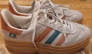 Adidas Gazelle Bold Maple Leaf Beige/Brown