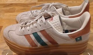 Adidas Gazelle Bold Maple Leaf Beige/Brown