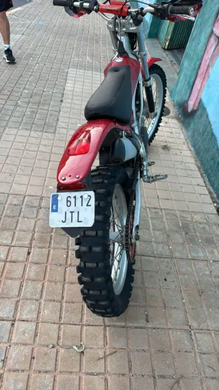 Moto 250 2T Enduro/Trial Roja