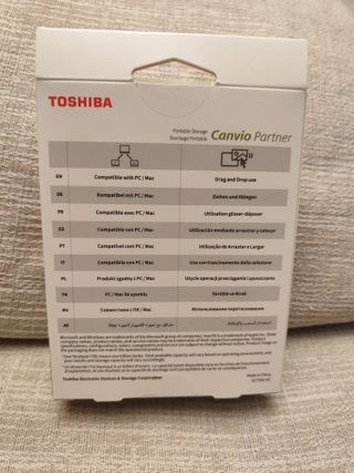 Disco Duro Toshiba Canvio Partner 1TB