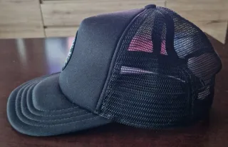 Gorra Vans Off The Wall Skull Flowers Negra.