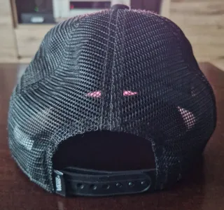 Gorra Vans Off The Wall Skull Flowers Negra.