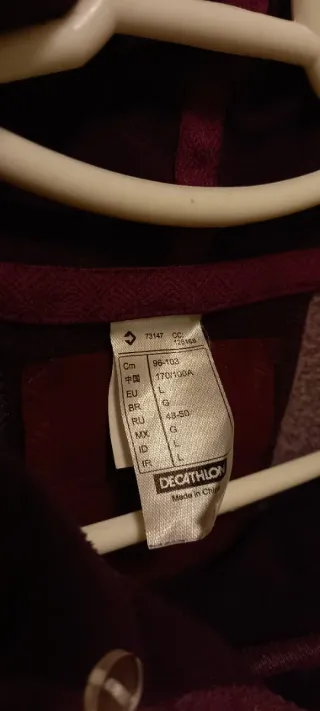 Sudadera Decathlon Talla L Morada