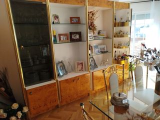 Mueble salón madera raíz chopo