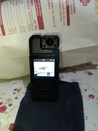 Cámara Deportiva Negra