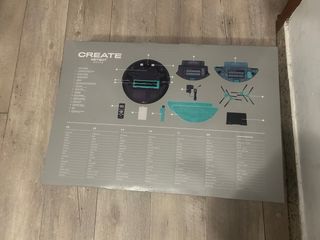 Robot Aspirador CREATE NETBOT Negro