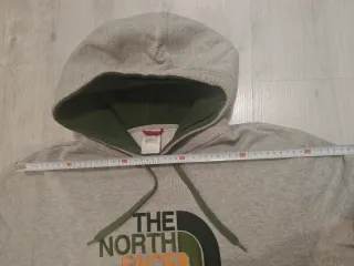 Felpa The North Face Grigia con Cappuccio