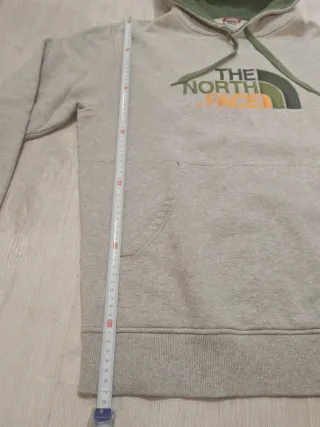 Felpa The North Face Grigia con Cappuccio