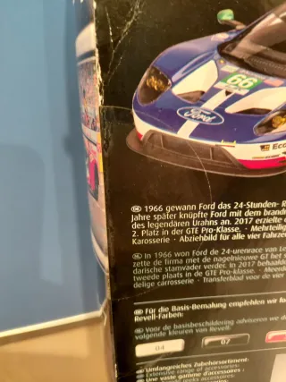 Maqueta Revell Ford GT Le Mans 2017