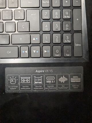 Portátil Acer Aspire VX5-591G Negro/Rojo