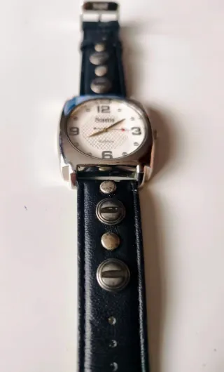 Reloj Sami Mujer Negro/Plata