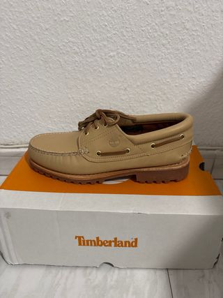 Nauticos Timberland Beige/Marrón