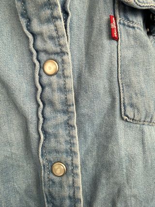 Camisa vaquera azul mujer LEVIS talla S
