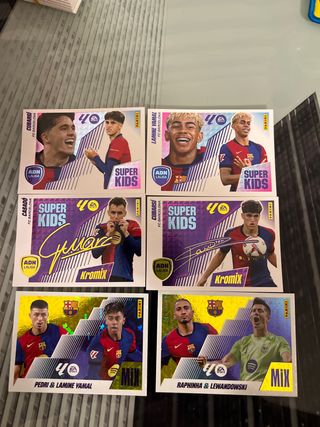 Lote cromos FC Barcelona Liga Este