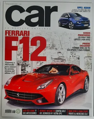 12 revistas CAR año 2012 (del n° 58 al 69)
