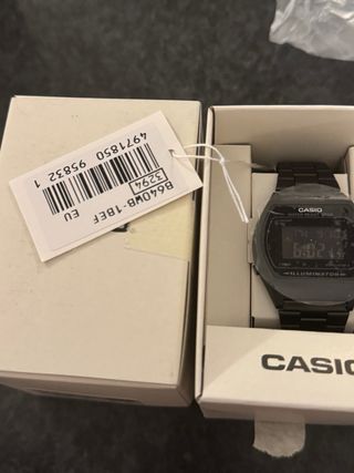 Orologio Casio Uomo Nero
