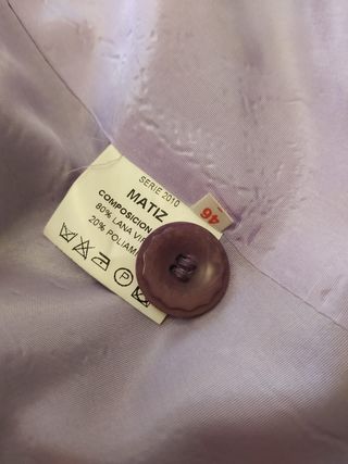 Americana lana MATIZ morada