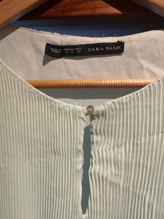 Vestido Zara Talla S Verde Multicolor+ otro regalo