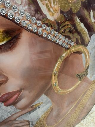 Pareja Cuadros Africanas Mujer