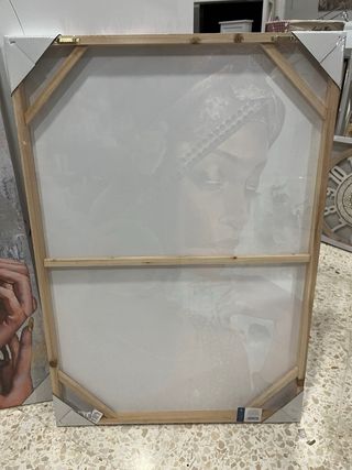 Pareja Cuadros Africanas Mujer