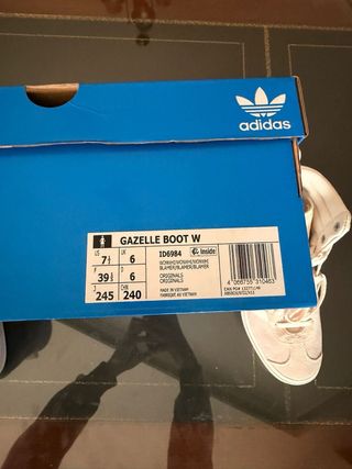 Adidas Gazelle Botines Beige