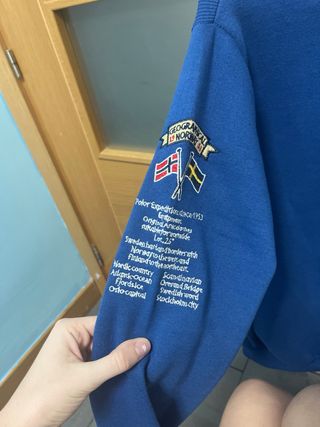 Sudadera Geographical Norway Azul