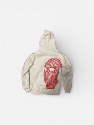 Felpa Danger Zone Beige/Nero Taglia Unica