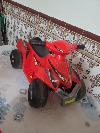 Quad Racy Feber Infantil Rojo