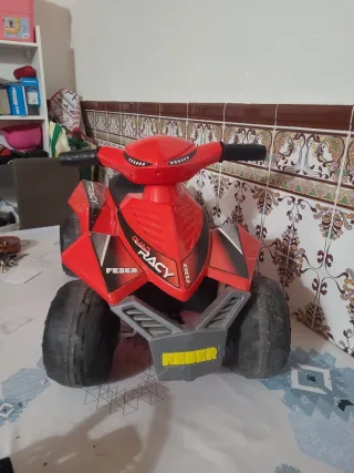 Quad Racy Feber Infantil Rojo