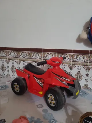 Quad Racy Feber Infantil Rojo