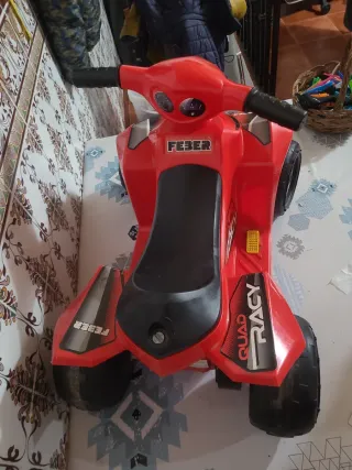 Quad Racy Feber Infantil Rojo