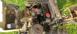 Motocultor/Chimpin con remolque