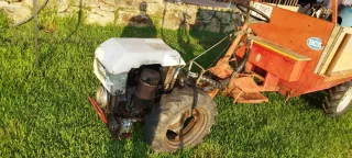 Motocultor/Chimpin con remolque