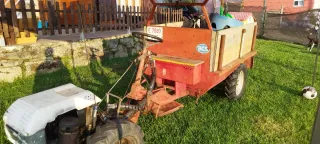 Motocultor/Chimpin con remolque