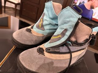 Botas Salomon Adventure 7 Gris/Azul