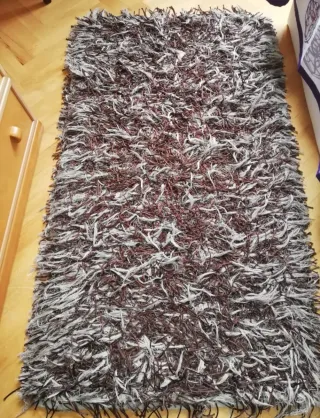 3 Alfombras Marrón y Gris