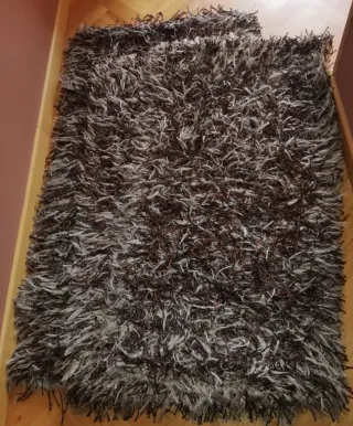 3 Alfombras Marrón y Gris