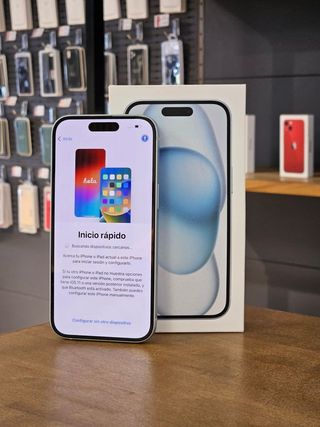 IPHONE 15 128GB AZUL BATERIA 100%