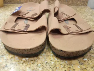 Sandalias Birkenstock Beige Talla 42