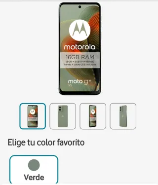 Motorola moto g55 5G 16GB Verde