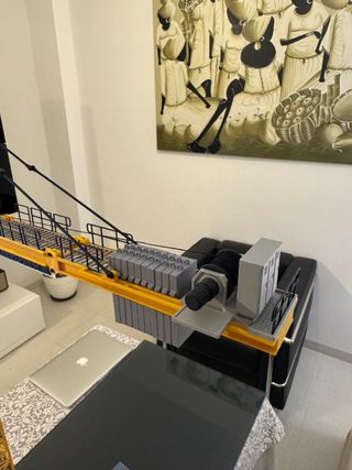 Maqueta Grúa Torre Liebherr