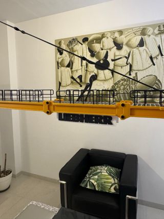 Maqueta Grúa Torre Liebherr