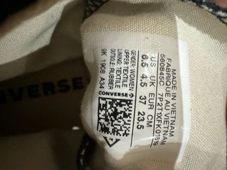 Converse negras plataforma