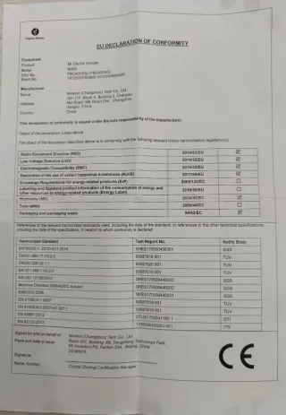 Patinete Eléctrico Xiaomi M365