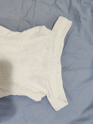 Vestido Bershka branco S