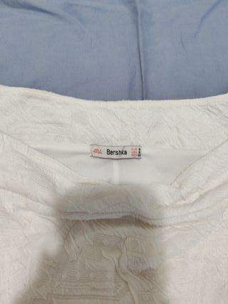 Vestido Bershka branco S